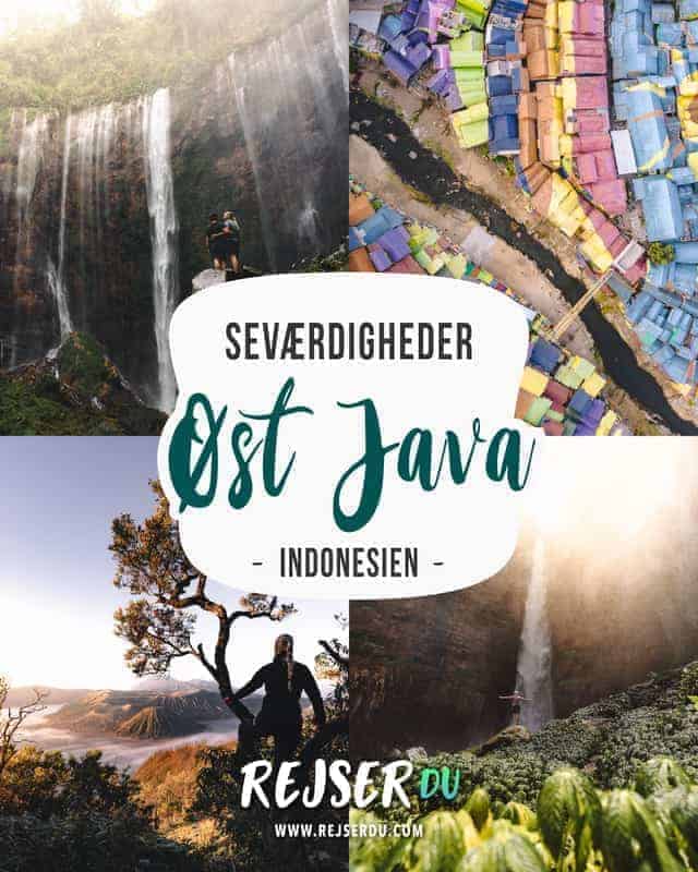 10 Seværdigheder at opleve i Øst Java, Indonesien