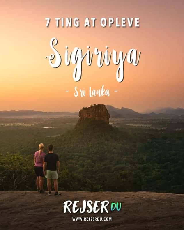 7 Seværdigheder at opleve i Sigiriya