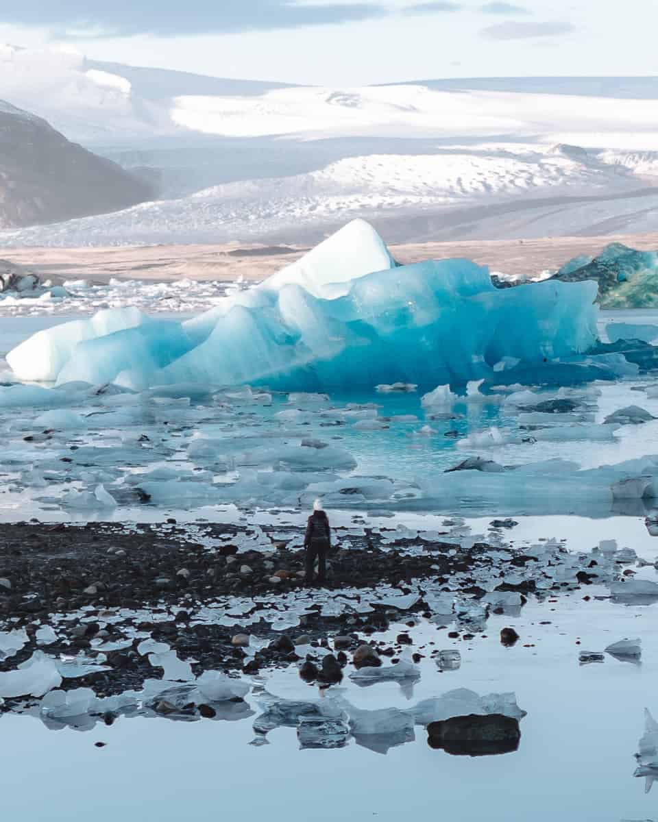 Udforsk Islands gletsjer: Vatnajökulls blå isgrotter