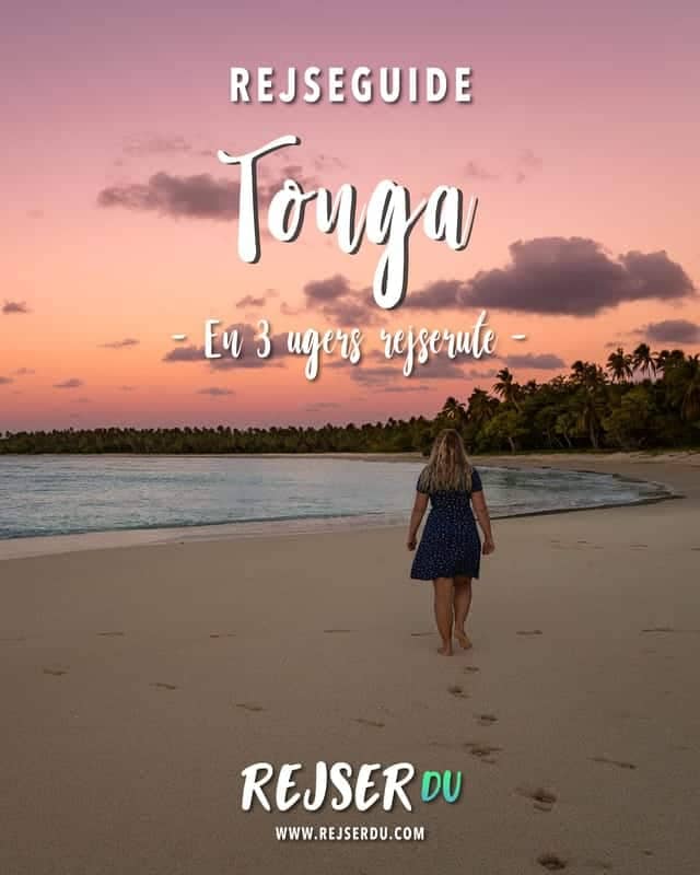 Tonga rejseguide: En 3 ugers rejserute